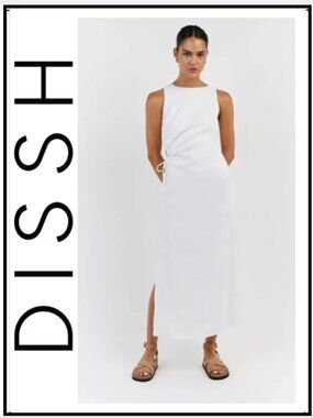DISSH Beau Sleeveless Linen Dress
